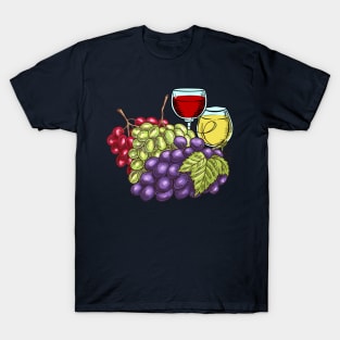 Grapes and Wine T-Shirt